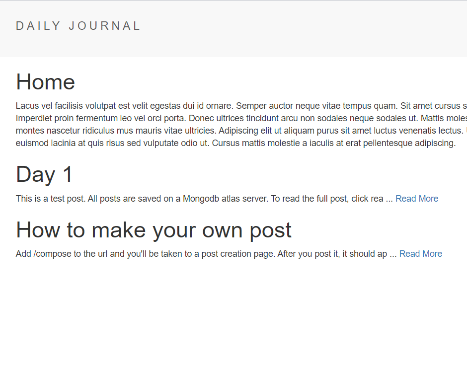 blog site